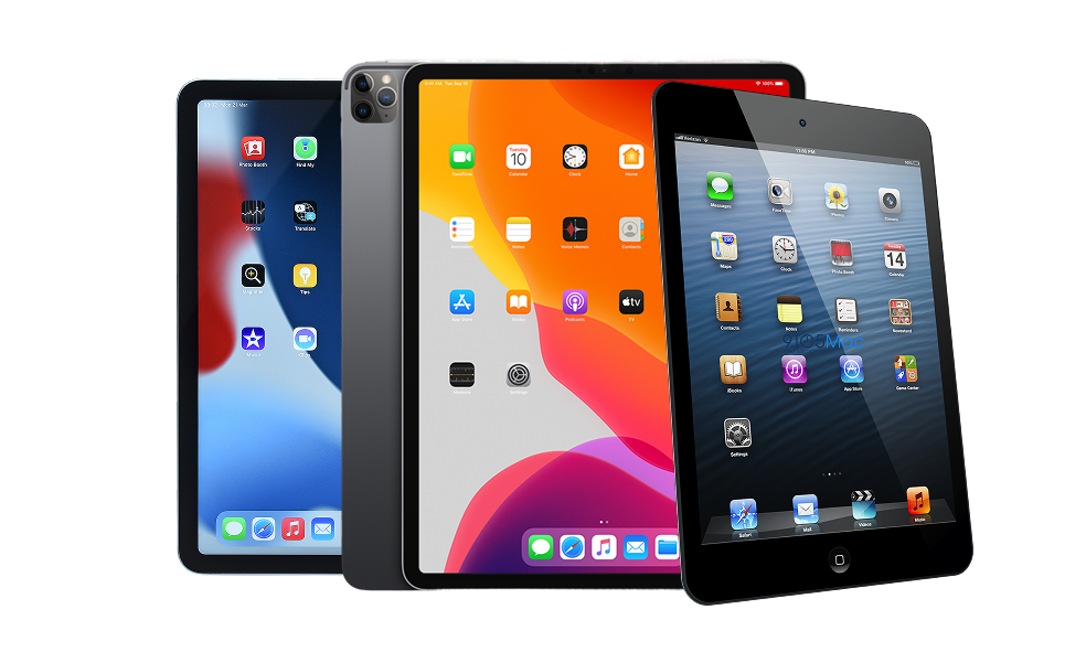 Illustration of the iPad